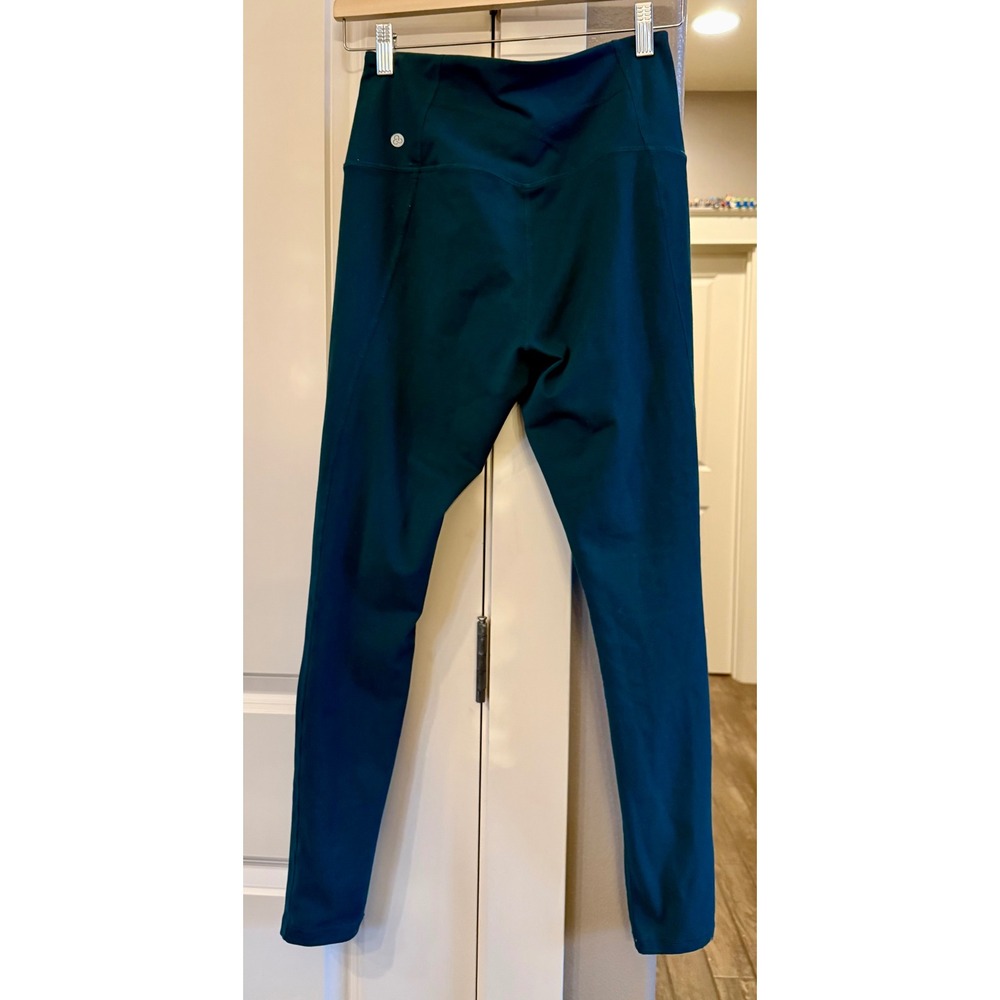 Women's Dark Green Medium Zella Skinny Ankle Leggings Yoga Pants Athletic - Picture 3 of 6